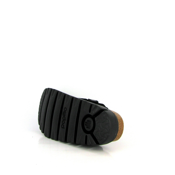 Birkenstock sabot boston chunky suede 1028317 noirE447201_4
