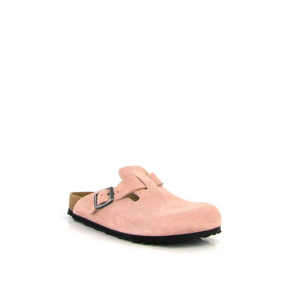 Birkenstock sabot boston suede 1031635 rose