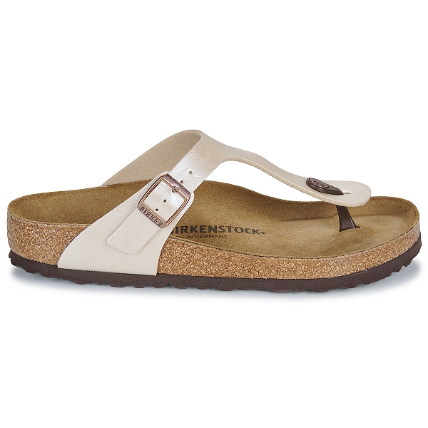 Birkenstock tong gizeh birko flor 943871 blancE447901_2