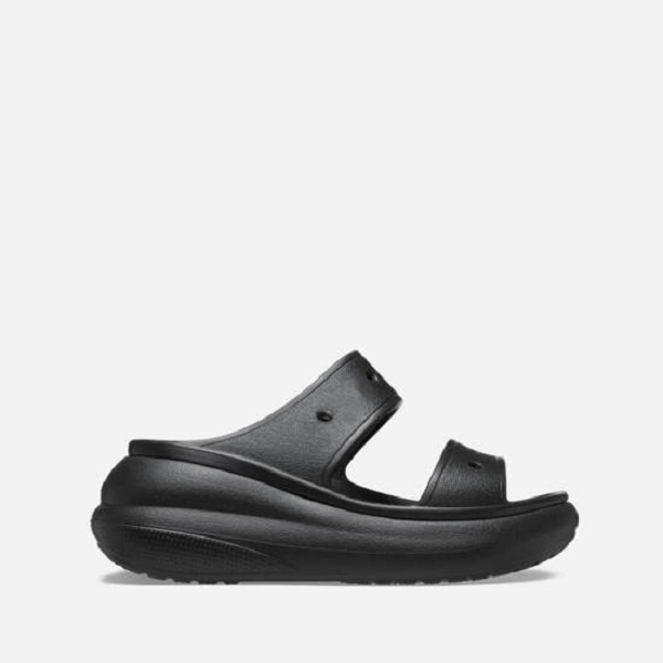 Crocs mules classic crush sandal noirW039001_2