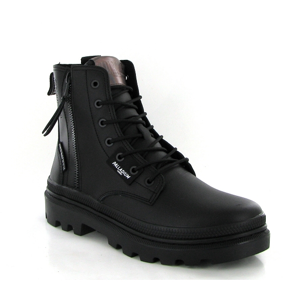 Palladium bottines et boots pallatrooper zip noir