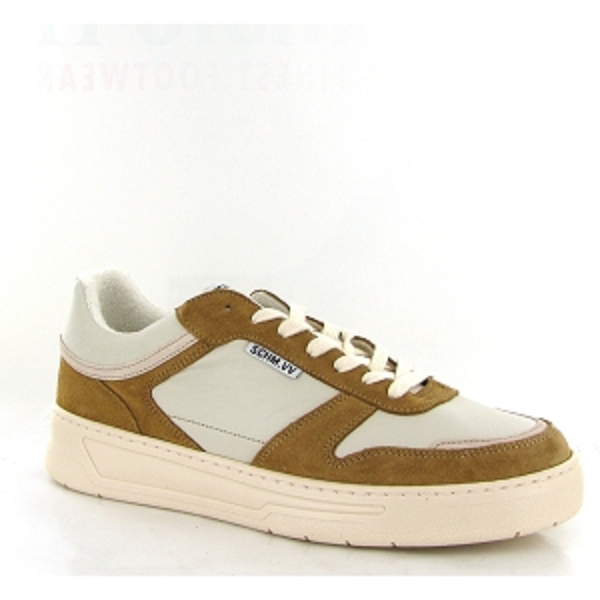 Schmoove tennis smatch sneaker camel