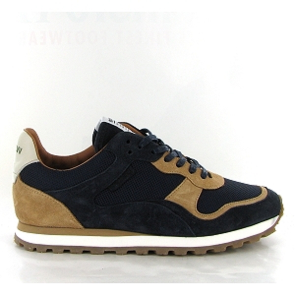 Schmoove tennis trax runner suede bleuZ025601_2