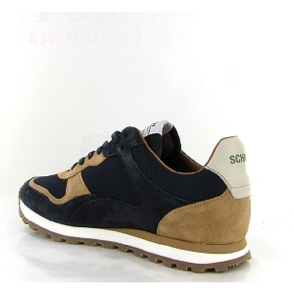 Schmoove tennis trax runner suede bleuZ025601_3