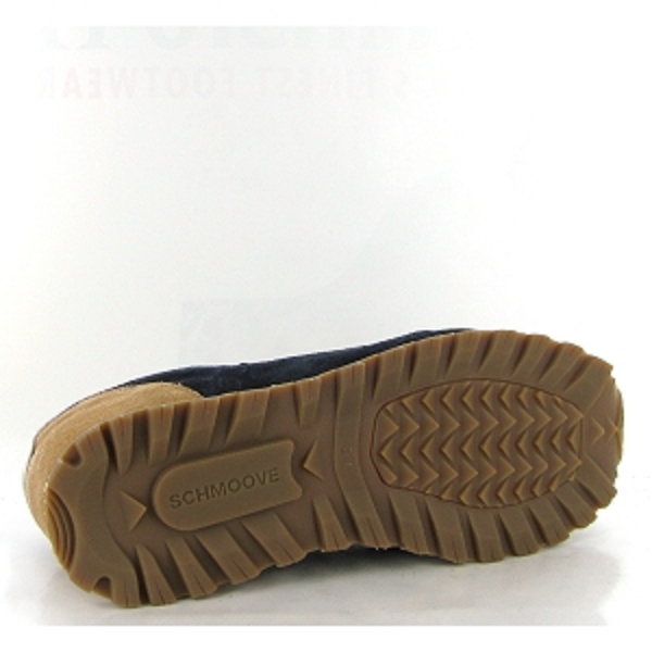 Schmoove tennis trax runner suede bleuZ025601_4