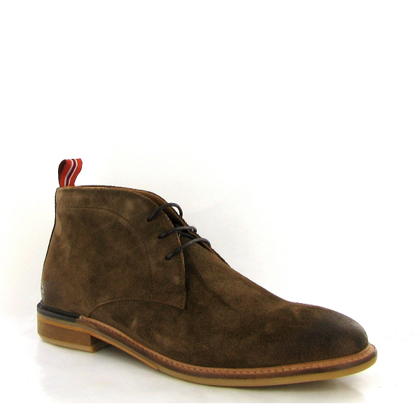 Schmoove bottines et boots pilot desert suede marron