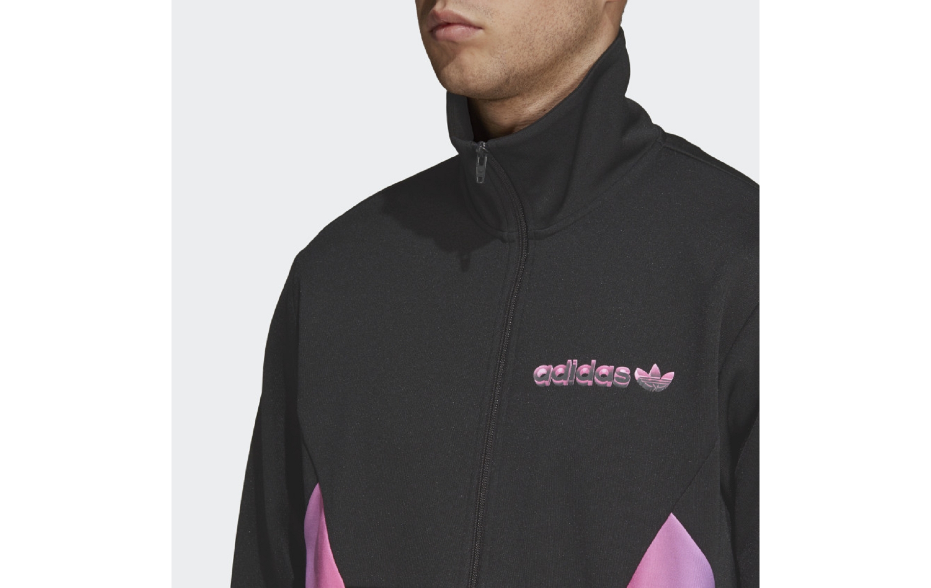 Adidas textile degrade tt black dv2032 noir