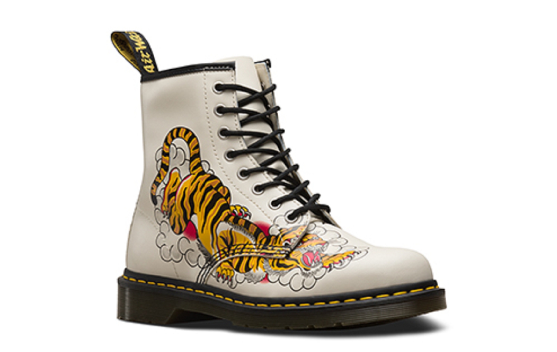 Doc martens 1460 grez grez backhand blanc