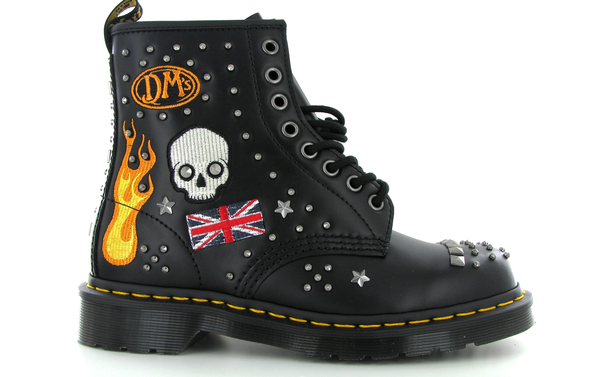 Doc martens 1460 black smooth noir