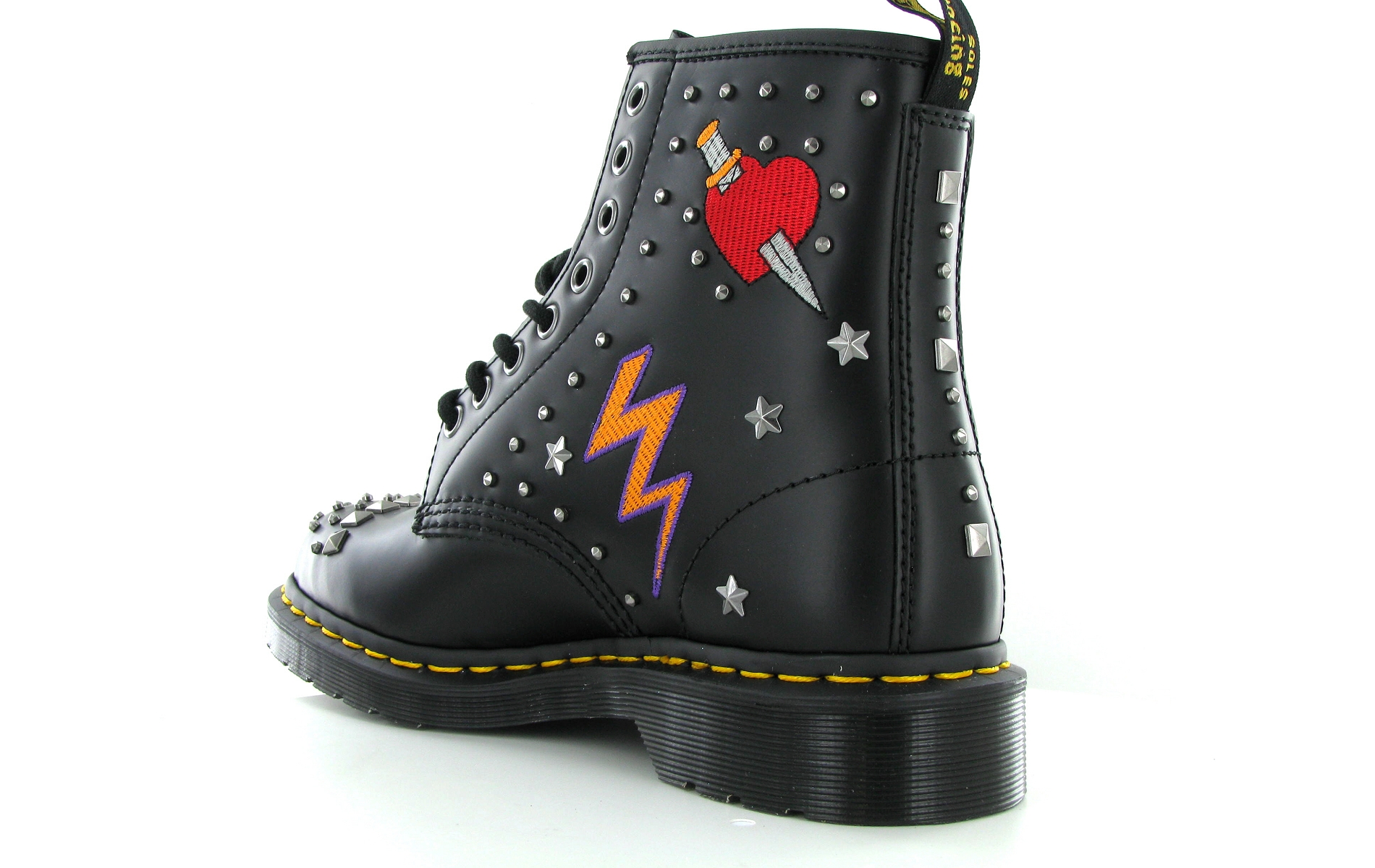 Doc martens 1460 black smooth noir