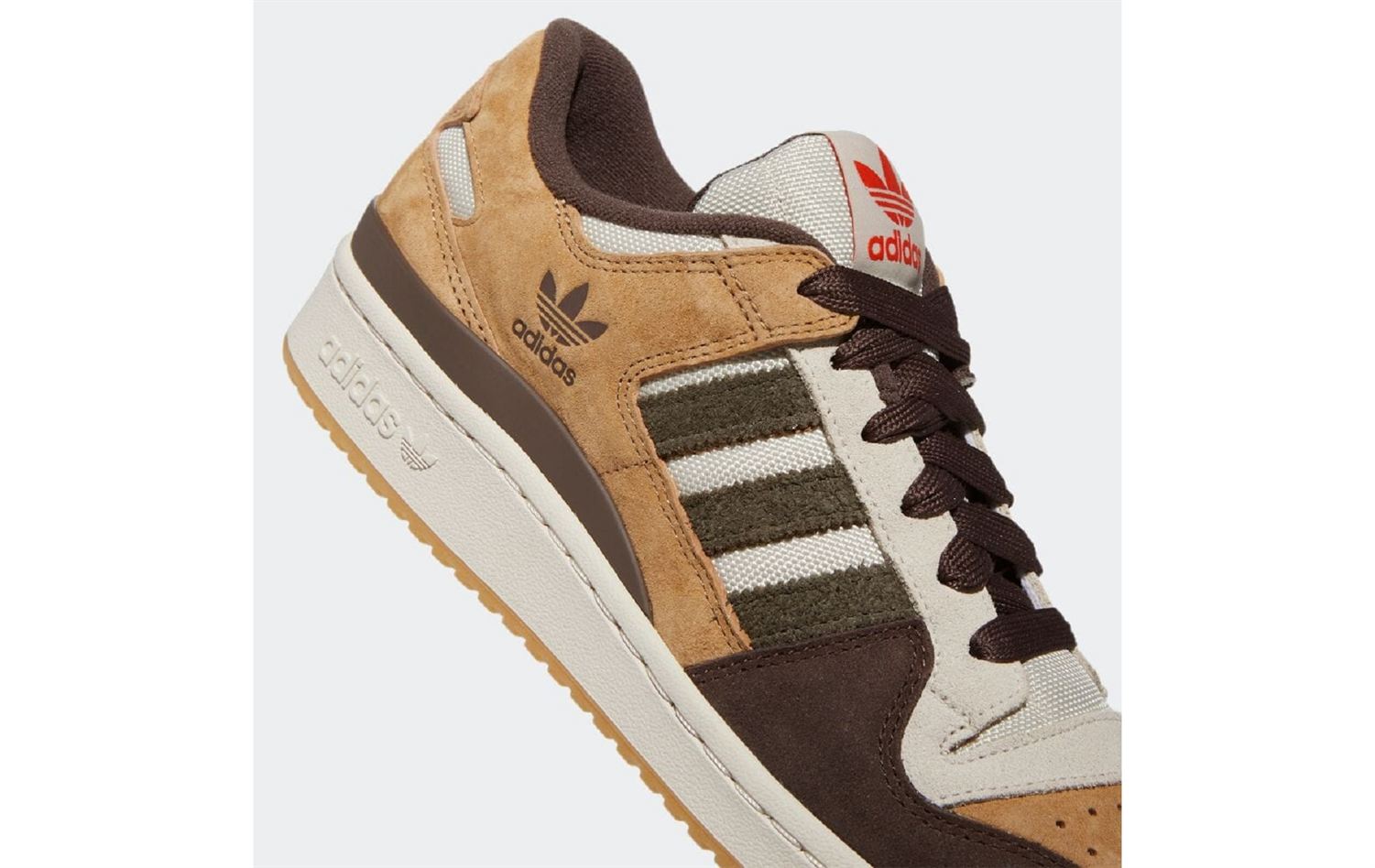 adidas forum 84 low marron